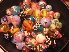 murano bead charms